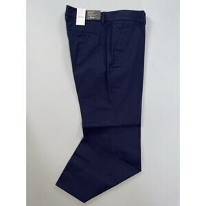 J Crew City Fit Addison Stretch Cotton Chino Pants. Navy Blue, Women's 12S. NWT!